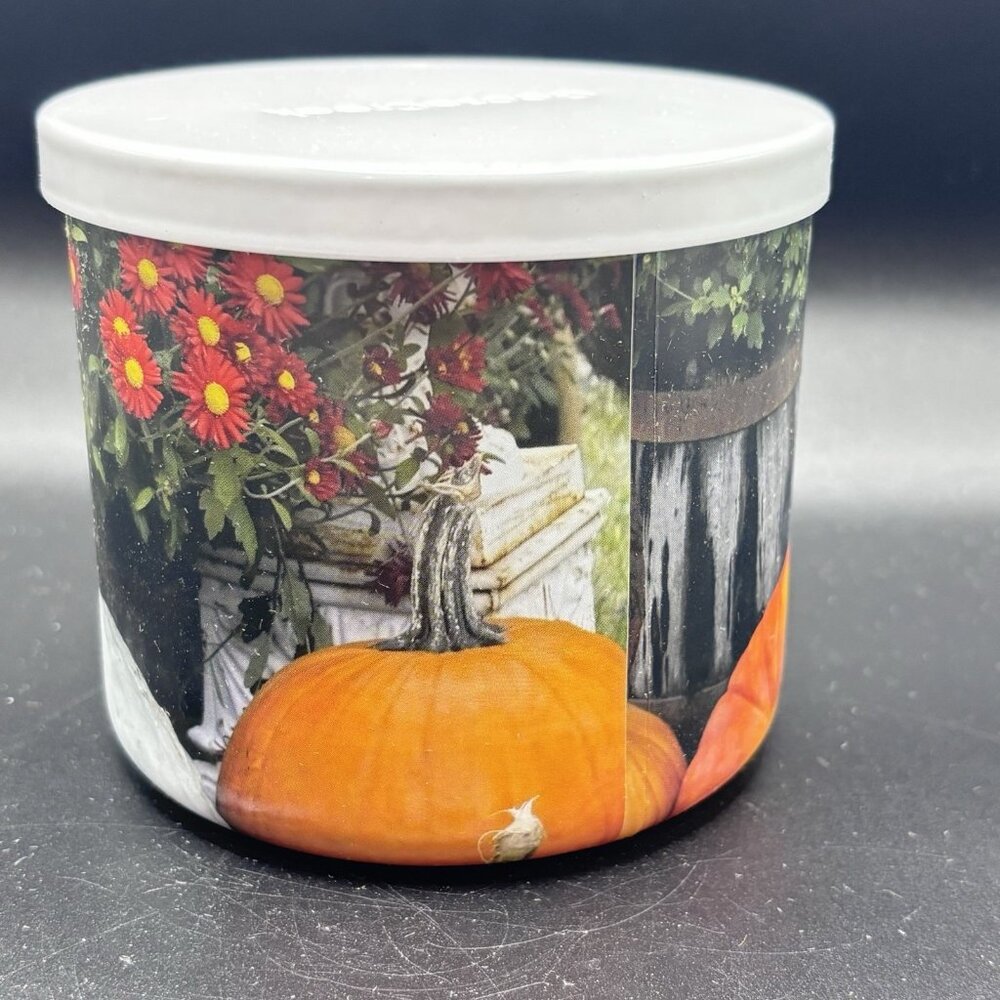 Goose Creek Harvest Hayride 3 Wick Jar Candle 14.5 oz Fall Pumpkin Apple Spices - Picture 8 of 14